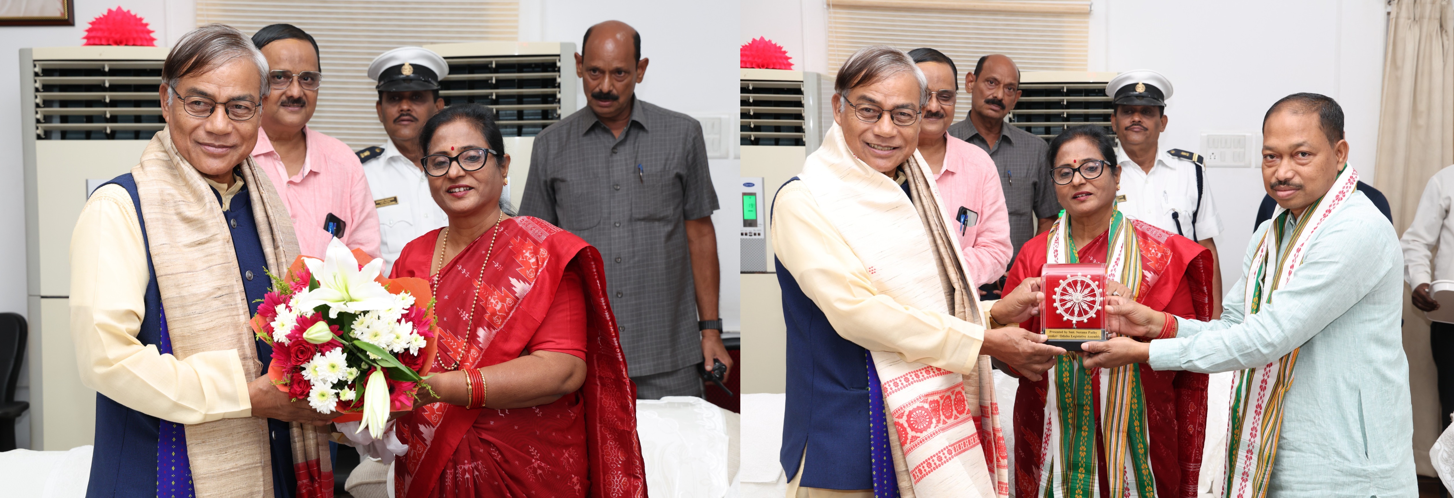 Hon'ble Speaker of Tripura Legislative Assembly courtesy visit to the ...
